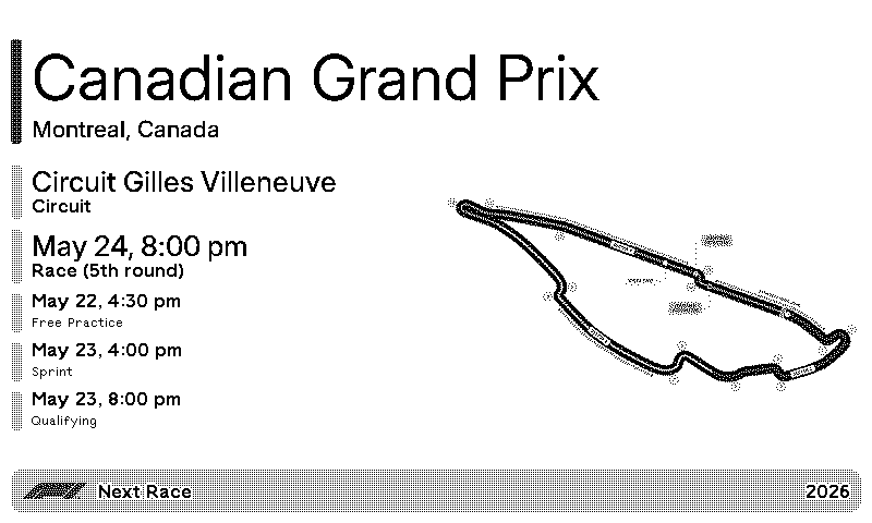 Formula 1 Races screenshot