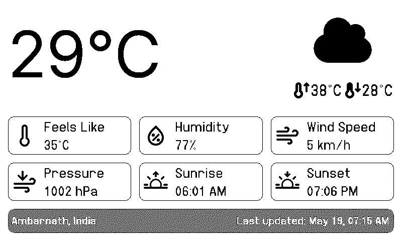 Weather Forecast preview